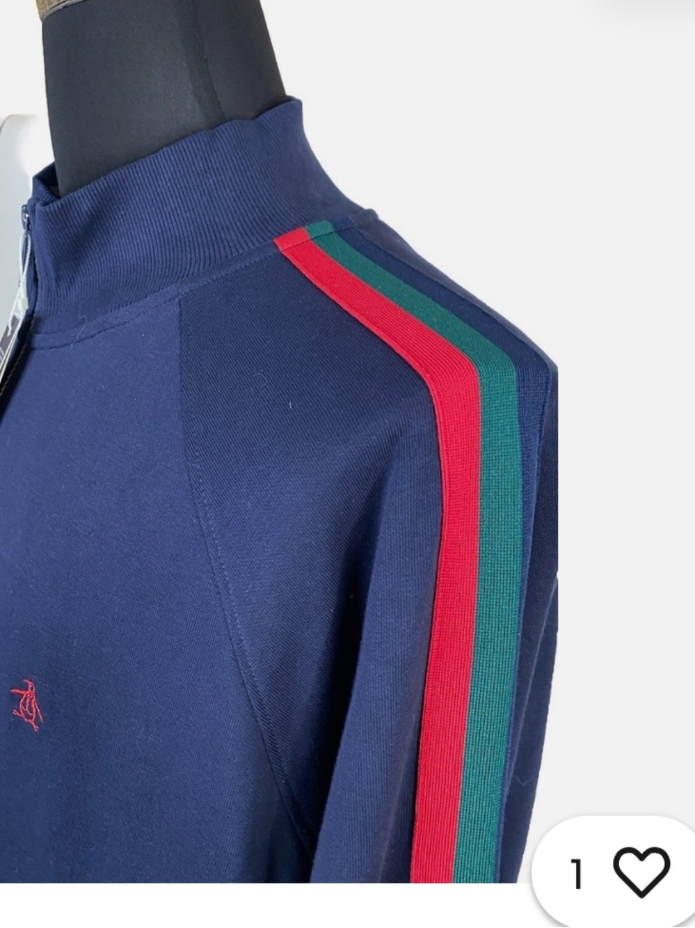 Jogger & jacket Tracking suit & Pants men with green red stripe lounge GG Gucci - Picture 4 of 16